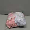 Irtysh Anime French Women Bunny Maid Sweet Kawaii Costume Cosplay Dress Furry Cat Ear Gloves Socks set (Small, Pink)