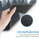 Winter Forest Tree Mouse Pad Gaming Mousepad Non-Slip Rubber Base Keyboard Pad Desk Mat for Home Office, 31.5 x 11.8 in