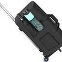 Travel Case for PartyBox Club 120 Portable Party Speaker,Trolley bag Compatible with PartyBox Club 110 & Accessory-Portable Push-pull Carry (Black)
