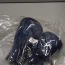 Ceramic Vase Set of 2, Blue Glazed Small Pottery Vases with Handles, Decorative Clay Vase Modern Farmhouse Decor, Centerpiece Dining Table Decorations Porcelain