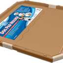 OUT! PetCare Pee Pad Holder Tray, Puppy Pads, Dog Pee Pad Tray, Puppy Essentials, Raised Edges, Portable, Dog Training, Housebreaking Essentials, Cleaning Supplies, Floor Protection, 21x21