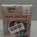 TAVVA Stainless Steel Lunch Box for Kids Ages 6-9 | 2-Piece Set | 27oz Metal Bento Box with 100% Steel Lids | 1.7oz Dip Cup with 100% Leakproof Silicole Lid | BPA-Free | Freezer & Dishwasher Safe