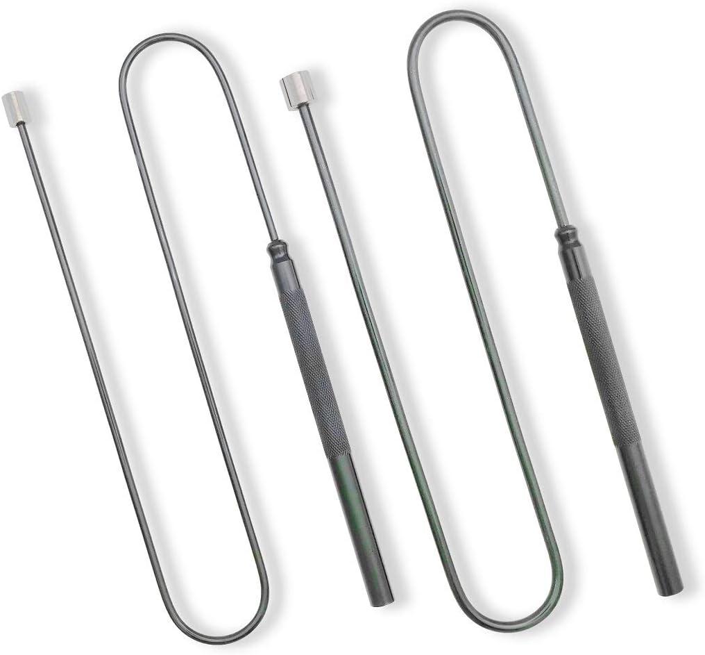 Flexible Magnetic Pickup Tool Set, 2LB & 5LB, 26" Bendable Extension Magnetic Pickup