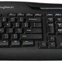 Logitech MK335 Quiet Wireless Keyboard and Mouse Combo - Black/Silver Keyboard and Mouse Combo Wireless, Ambidextrous