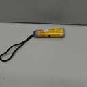 EverBrite Halloween Flashlights Halloween Gifts, Small LED Flash Light Handheld Torch with Lanyard 3AAA Battery Included, 1 Pack-Orange