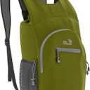 Outlander 100% Waterproof Hiking Backpack Lightweight Packable Travel Daypack (25L, Green)