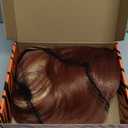 Cooper Blond Wear and Go Glueless Wigs Pre Plucked Pre Cut for Beginners Synthetic Lace Front Wigs For Woman With Bangs Long layered Straight 26 Inch Ginger Highlights 3 Seconds to Wear