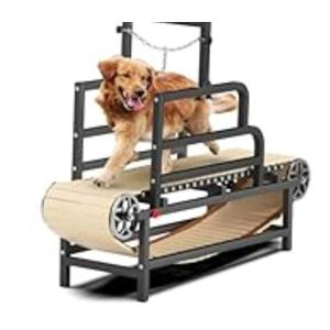 Dog Treadmill Dog Pacer for Large Medium Dogs, Dog Running Machine Exercise Equipment Pet Treadmill for Indoor Home, Up to 220 .b