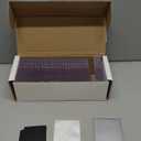 30-Pack Sleeved Card Magnetic Holders - 35pt One Touch Card Holder, Includes 30 Soft Soft Card Sleeves, Insert Card into Sleeve First, Then into Holder, Fits Trading Cards, Baseball & Game Card