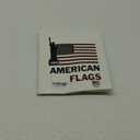 SYII American Flag 2x4 Ft Outdoor, Heavy Duty Polyester US Flags with Embroidered Stars, Sewn Stripes, and 2 Brass Grommets, All Weather America Flags for Outside High Wind