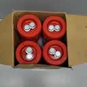 7-141 Body and Cab Mount Bushing Kit for 1999-2014 Chevy Silverado & GMC Sierra 1500/2500 2WD/4WD Body Cab Mounts with Mount Cushion Bolts 1999-2004 Replaces# 11516868 15704260 (Red)