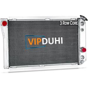 Radiator Compatible with 1982-2002 Chevy S10 Corvette S10 Blazer
1983 1984 1985 1986 1987 1988 1989 1990 1991 1992 1993 1994 1995 1996 1997 1998 1999 2000 2001, 1.9L 2.0L 5.7L,3 Row Aluminum