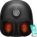 Medcursor Foot Massager with Heat - 2026 Upgraded Shiatsu Deep Kneading Machine, Multi Air Compression Intensity, Smart APP Mobile Remote Control, Feet Massage for Home and Office Use (MDFM500)