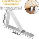 60pcs Tablecloth Clips,Heavy Duty Picnic Table Clips, Stainless Steel Table Cloth Cover Clamps, Table Cloth Holders Ideal for Home Wedding Party Indoor Outdoor Camping Picnic
