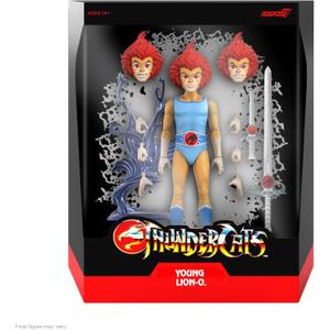 Super7 ULTIMATES! Thundercats Young Lion-O - 7" Thundercats Action Figure with Accessories Classic Cartoon Collectibles and Retro Toys