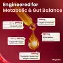 Berberine With Ceylon Cinnamon Liquid Drops With Cayenne Pepper, 2 fl oz | Boost GLP-1, Supports Gut Health, Digestion, Antioxidant & Immune Support, Non-GMO & Gluten-Free