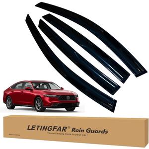 Window Visors Rain Guards for Honda Accord 2018 2019 2020 2021 2022 2023 Accessories, Wind Deflectors Vent Shades for Honda Accord