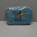 BAGSMART Toiletry Bag Travel Bag with Hanging Hook, Water-resistant Makeup Cosmetic Bag Travel Organizer for Accessories, Shampoo, Full Sized Container, ToiletriesLarge-Teal