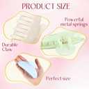 Knitgrip 20 Pcs Large Acrylic Hair Claw Clips Bulk for Women Cute Non-slip Hold Clamps Bulk for Thick or Thin Hair French Barrettes Accessories(4.13 Inches,Sweet Color)