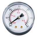 ECX27091 Pool Filter Pressure Gauge Replacement for Hayward Filter, Back Mount Dial Water Pressure Gauge