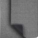 Bath Mat,Ultra Thin Bathroom Rugs,Rubber Bath Mats for Bathroom,No Slip Bath Rugs,Quick Dry,Machine Washable,Low Pile,Absorbent,Shower Outside,Sink,Home Decor Accessories.Dark Grey,1'5"x2'3"(2 Pack)