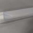 KUKUMAO 5000K Plug in LED Tube Light Fixture, 18W Linkable Cabinet Light for Garage, Kitchen, Bathroom, Closet, Office - 2Ft, Triproof, White