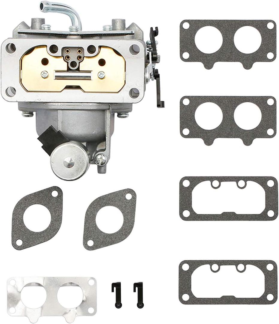 FH661V Carburetor Compatible with Kawasaki FH641V FH721V FH680V FX850V 22 HP Engine Carb Replaces# 15004-1010, 15004-7024, 15004-0757, 15004-1005