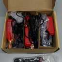 [3-Pack] 1000mA Car Battery Charger, FOVAL 12V Fully Automotive Battery Charger Maintainer, Trickle Charger, Float Charger and Desulfator for Motorcycle, ATV Car Lawn Mower and Lead Acid Batteries