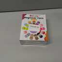 Beginners Crochet Yarn Set - 3x50g Snowy White, Chunky Thick Bulky Cotton Soft for Easy Stitches, Knitting & Crocheting