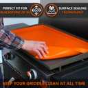 Protebox 28" XL Silicone Griddle Mat for Blackstone 28XL Inch Grill, Heavy Duty Food Grade Silicone Griddle Cover, Protect Your Grill from Dirt & Rust All Year Round