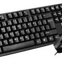 Generic QR-70 Wired Keyboard with Optical Mouse