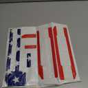 Tailgate Insert Letters for 2021 2022 2023 Ford American Flag Tailgate Decal and Graphics Trim 3M Adhesive & 3D Raised