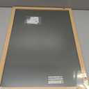 U Brands Chalkboard, 18" x 24" Inches, Light Birch Wood Frame (310U00-01)