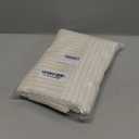 HWY 50 Cream White Corduroy Patchwork Throw Pillow Covers 18x18 Inch, Set of 2, Soft Cozy Textured Decorative Cushion Cases for Couch Sofa Bed Living Room, Boho Striped Home Decor