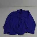 COOFANDY Mens Stretch Dress Shirts Long Sleeve Button Down Shirt Regular Fit Formal Business Shirts Small, Blue