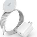 [Apple MFi Certified]Mag-Safe Charger 3.3FT iPhone Wireless Charger,15W Fast Magnetic Wireless Charger Apple Charging Pad for iPhone 17/17Air/17 Pro Max/17Pro/16 Pro Max/16/15/14/13/12/AirPods 3/Pro 2