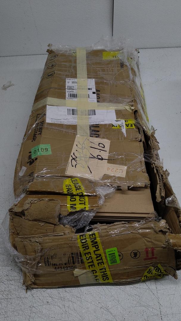 Prime Zone, Storage Shelf's 2Pack 5Tier Adjustable Garage Storage Shelfing, Heavy Duty Metal Storage Utility Rack Shelf Unit for Warehouse, Pantry, Closet or kitchen. 28" x 12" x 59", Black