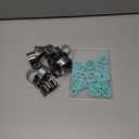 KALAIEN 6 Set Gumpaste & Fondant Flower Cookie Cutter Set - 18pcs for Wedding & Birthday Cake Decorating