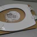 Bemis 1500EC 390 Lift-Off Wood Elongated Toilet Seat, Cotton White (Pack of 1)