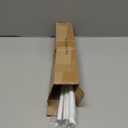 TKZTKZ Curtain Rods No Drilling for Windows 32 to 45 Inch:No Drill Small White Curtain Rod with Adhesive Brackets for Bedroom,5/8" Apartment Renter Friendly Adjustable Drapery Rods Easy Install, hite, 32-45"（Fits windows 26-39"）