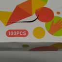 Disposable Nitrile Gloves for Kids 4-10 Years, XS Size, Perfect for Gardening, Cooking and Cleaning -100 PCS (Diamond Blue)