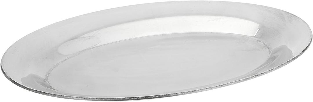 Winco Aluminum Sizzling Platter, 10-Inch, Medium
