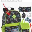 Trail maker Boys 6 in 1 School Backpack Set with Lunch Box, Pencil Case, Water Bottle, Keychain Attached 