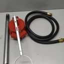 Fill-Rite FR152 Piston Hand Pump with Hose & Nozzle Spout, Red