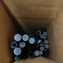 MAYOLIAH 6 Panel Folding Privacy Screen 9ft Wide, 6ft Tall Partition Room Divider Portable Office Walls Dividers, Black