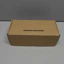 Amazon Essentials womens Flat Strap Sandals (7.5, Beige Patent)