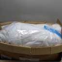 All-Season Luxury - Hotel Quality- Pintuck Style 100% Organic Cotton 1-Piece Pinch Pleat Comforter with 4 Corner Tabs, 500 GSM - Machine Washable (White, Alaskan King 136" x 120")