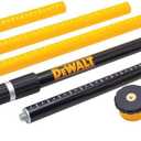 DEWALT Laser Level Mounting Pole, 1/4-Inch Base (DW0882),6.4 x 5.75 x 31.5 inches