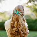 Magnetic Hair Clips, Strong Hold No-Slip Magnetic Hair Styling Clips, Clip No Crease Hair Types Strong Hold, Seamless 2-in-1 Design for Easy Everyday Hairstyles (New-4pcs)