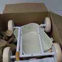 Kidpop PULA 2-in-1 Push and Pull-Along Wagon, Baby Push Walker for First Learner from 7 Month to 4 Year, One Year Birthday Gifts, Sturdy and Safe, Indoors and Outdoors (White)